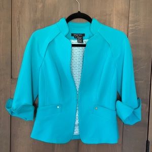 Etcetera teal blue blazer/jacket